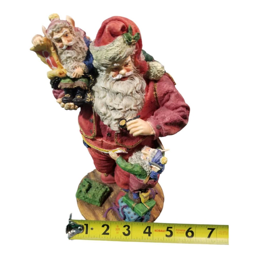 Vintage Department 56 In the Spirit Santa Claus Figurine Christmas Decoration